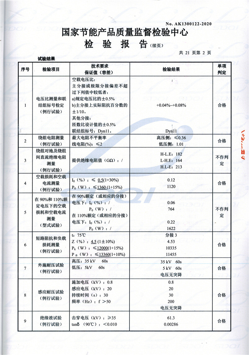 高低压试验报告-S11-1250阳朔阳朔阳朔油浸式变压器-2.jpg